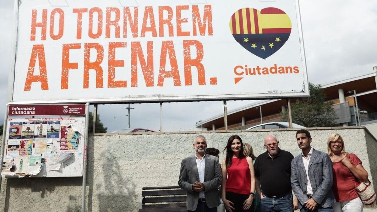 Ciudadanos lanza en Cataluña la campaña 'Lo volveremos a frenar' ante el "nuevo golpe" del independentismo