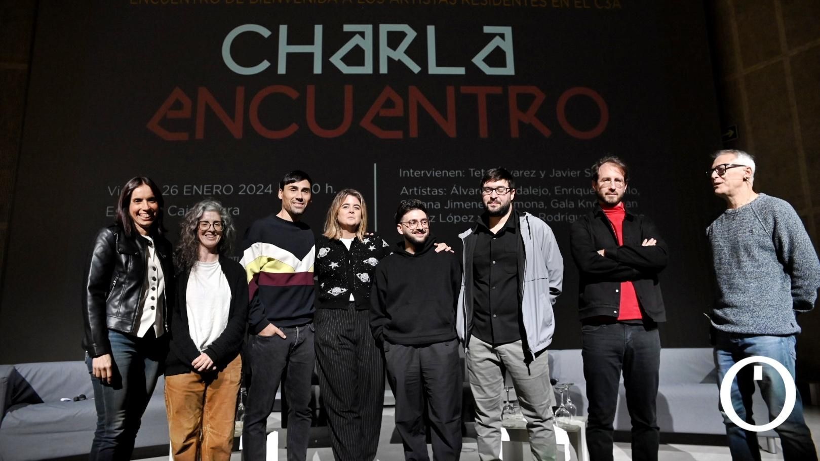 Encuentro con los artistas residentes del C3A