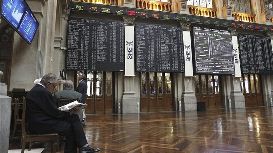 La Bolsa cae el 1,66 por ciento y el IBEX no llega a los 8.000 puntos