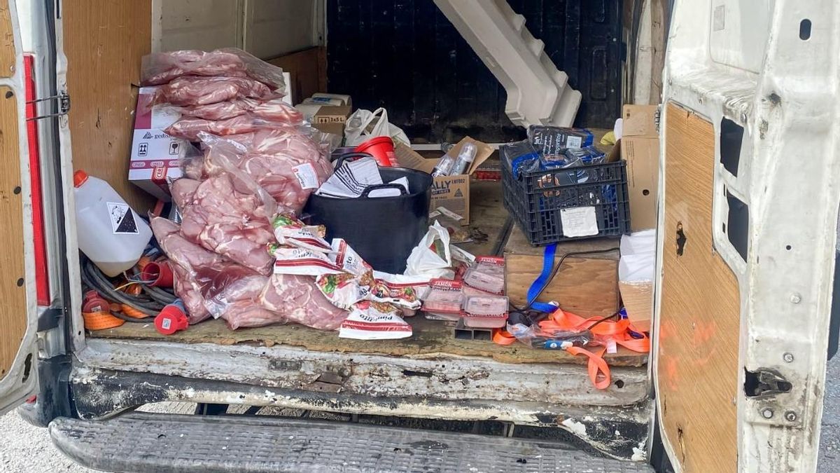 La Guardia Civil inmoviliza 135 kilos de carne de cerdo en mal estado para 'foodtruks' en un festival de música de El Bierzo