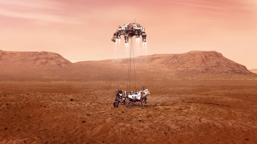 480 millones de km de vuelo espacial a Marte para terminar... en Timanfaya