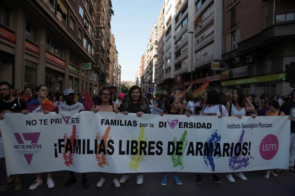 FOTOGALERÍA: Las imágenes del desfile del Orgullo Gay en Murcia
