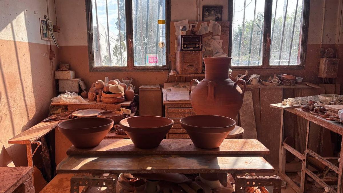 Taller de Antonio Naharro en Navarrete