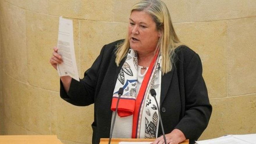 La diputada regional del Partido Popular y portavoz de Ganadería, Belén Ceballos.