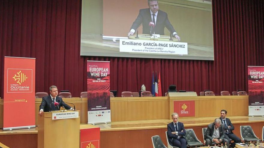 Page hace una llamada a la "unidad" del sector vitivinícola para tener una voz común sobre el vino en Europa