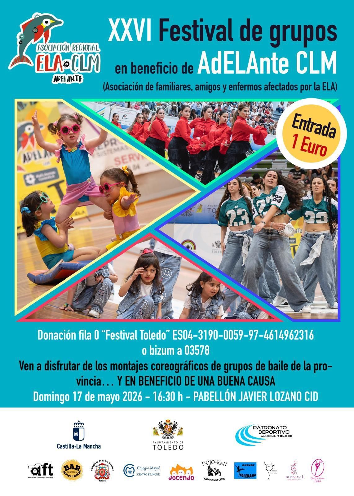 Cartel del Festival de Grupos de Baile de Toledo de 2026