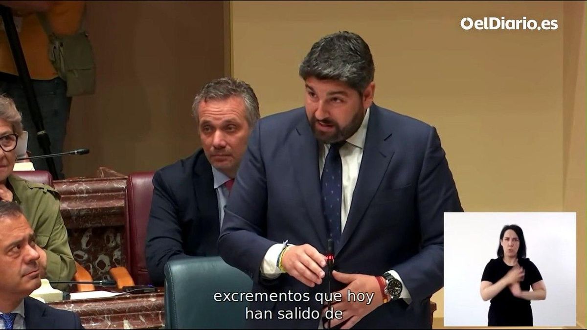 López Miras a una diputada regional de Podemos: "Usted saliva y se excita pensando en que el fraude de las prótesis haya políticos del PP"