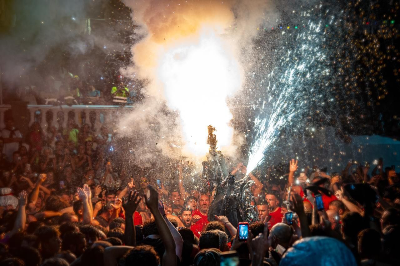 La Danza del Diablo reúne a más de 4.000 personas en Tijarafe.
