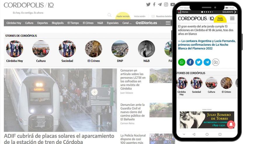Ya están aquí las 'stories' de 'Cordópolis'
