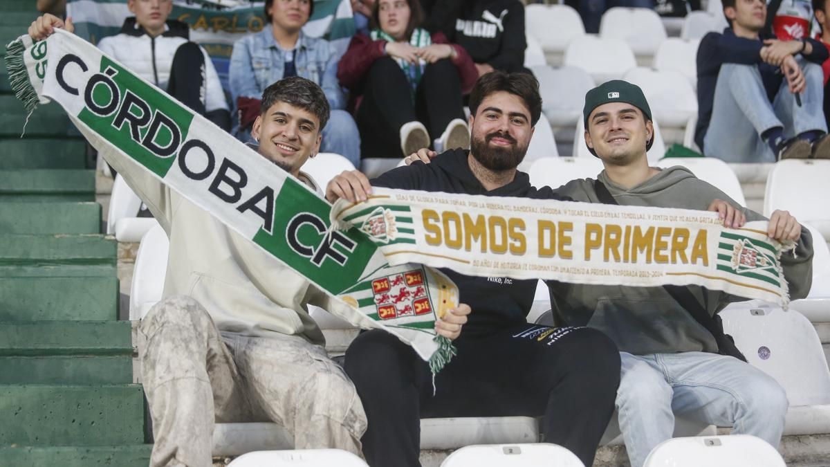 Grada Blanquiverde del Córdoba CF - RC Deportivo