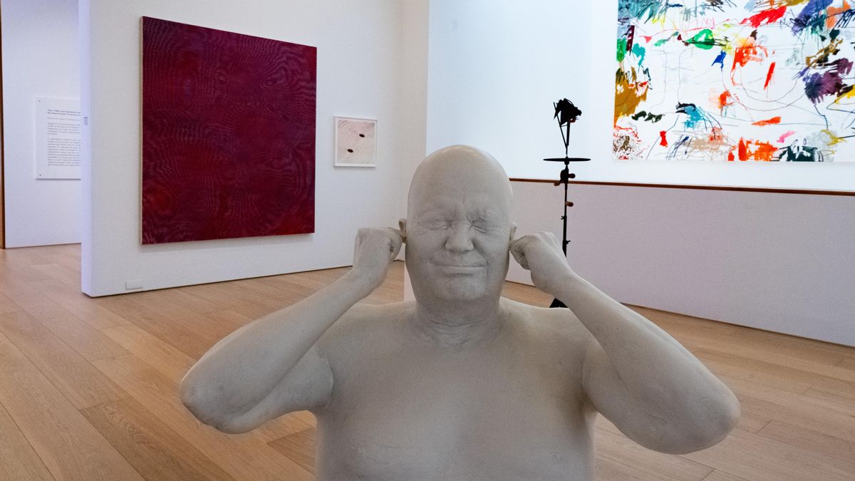 Exposición 'Del susurro al grito: la estrecha correlación entre oír y ver'  en 20/21 Espacio de Arte' de Tijarafe.