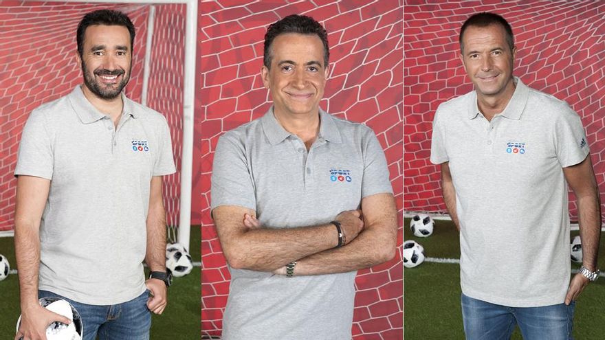 Juanma Castaño, JJ Santos y Manu Carreño