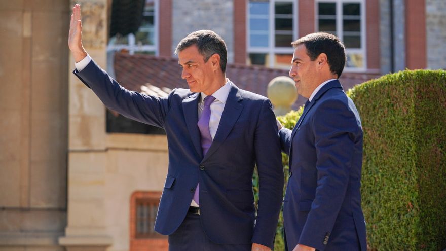 Sánchez y Pradales constituirán en Madrid el 6 de noviembre la comisión bilateral para completar el Estatuto en 2025
