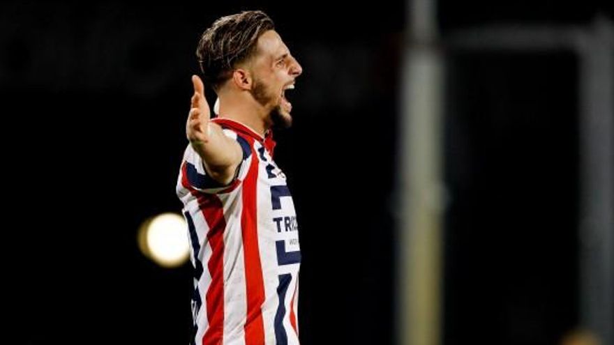 Fran Sol quiere celebrar muchos goles como blanquiazul