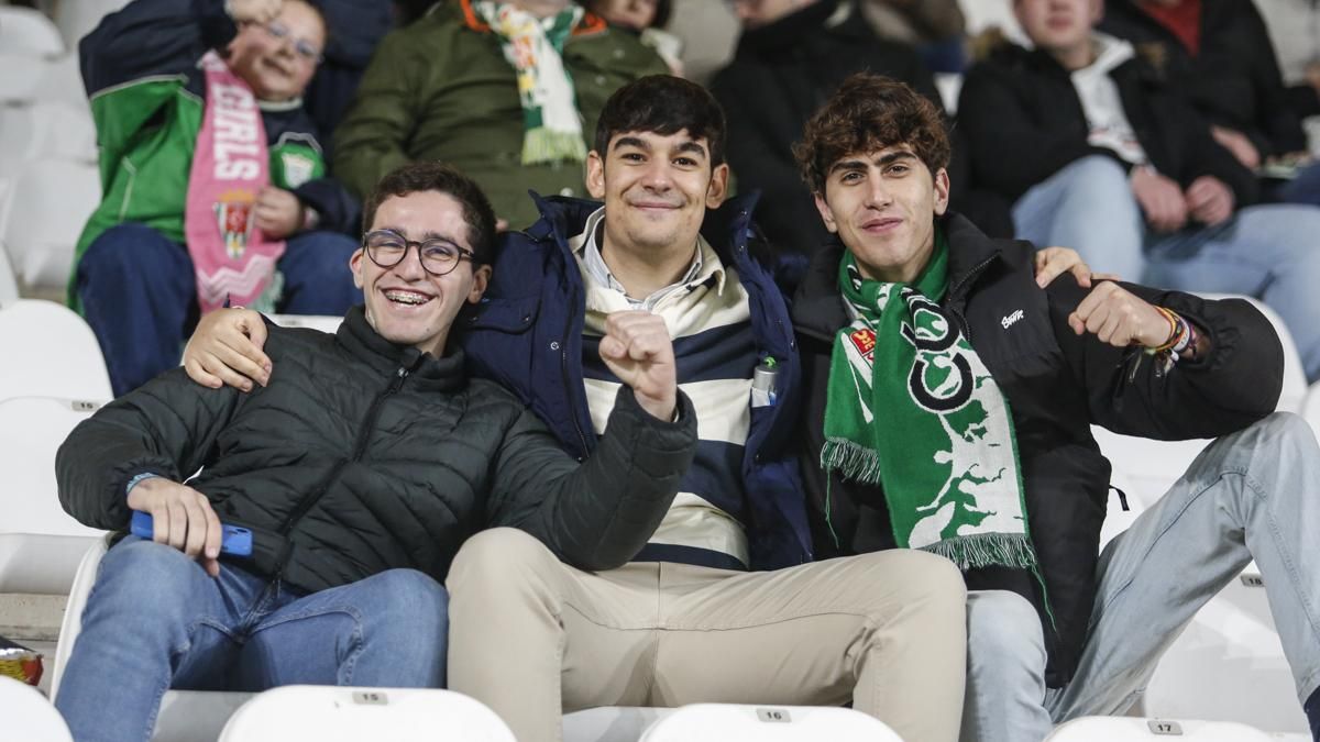 Grada Blanquiverde del Córdoba CF - Burgos CF