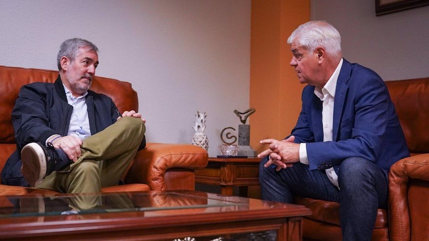 Clavijo exige más medios para atender a los migrantes tras un "enero terrible" en El Hierro