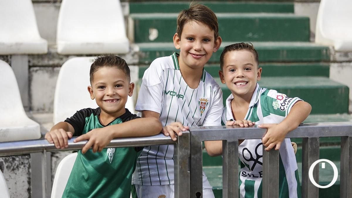 Grada Blanquiverde del Córdoba CF - Málaga CF