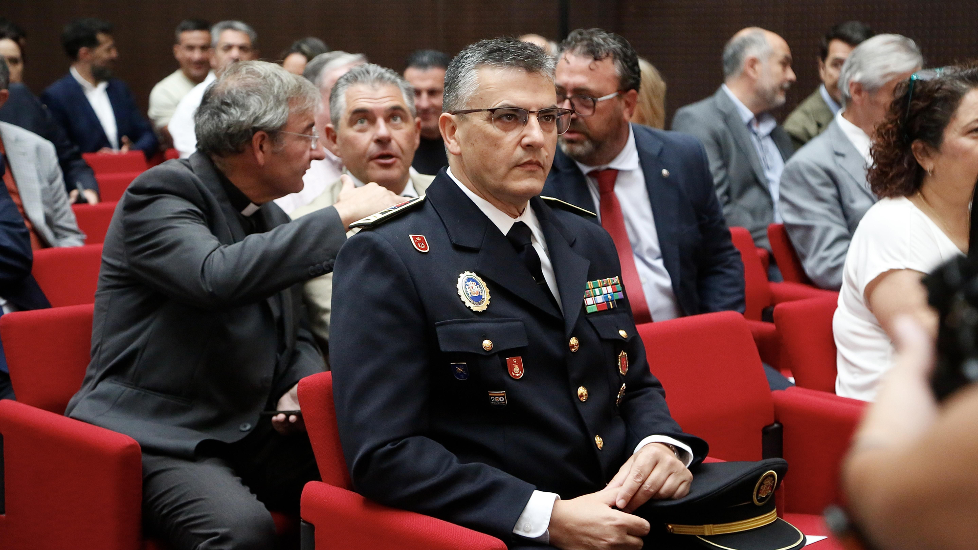 Toma de posesión del nuevo intendente mayor de la Jefatura de la Policía Local