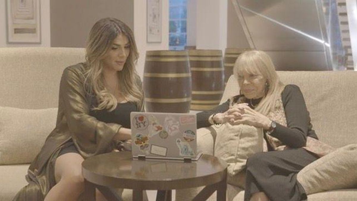Di Rocco con Ana Lupez
