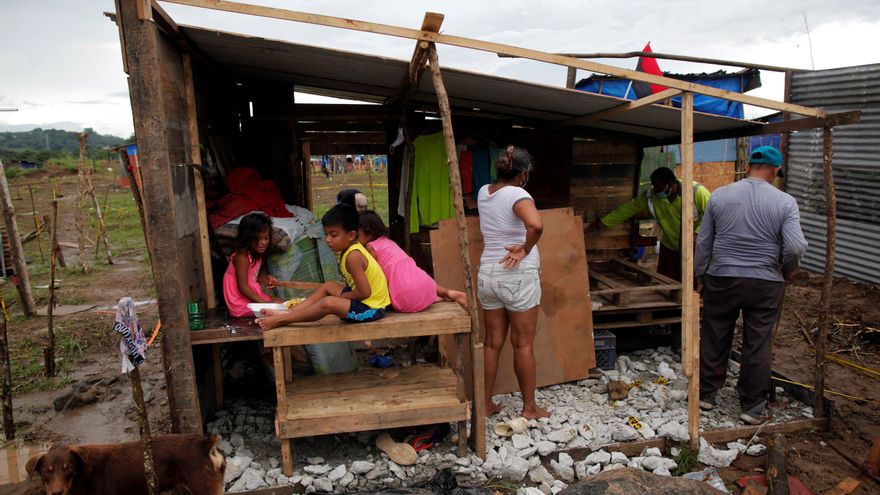 Invasores en Panamá, la "lucha" por tener casa que se agudiza con la pandemia