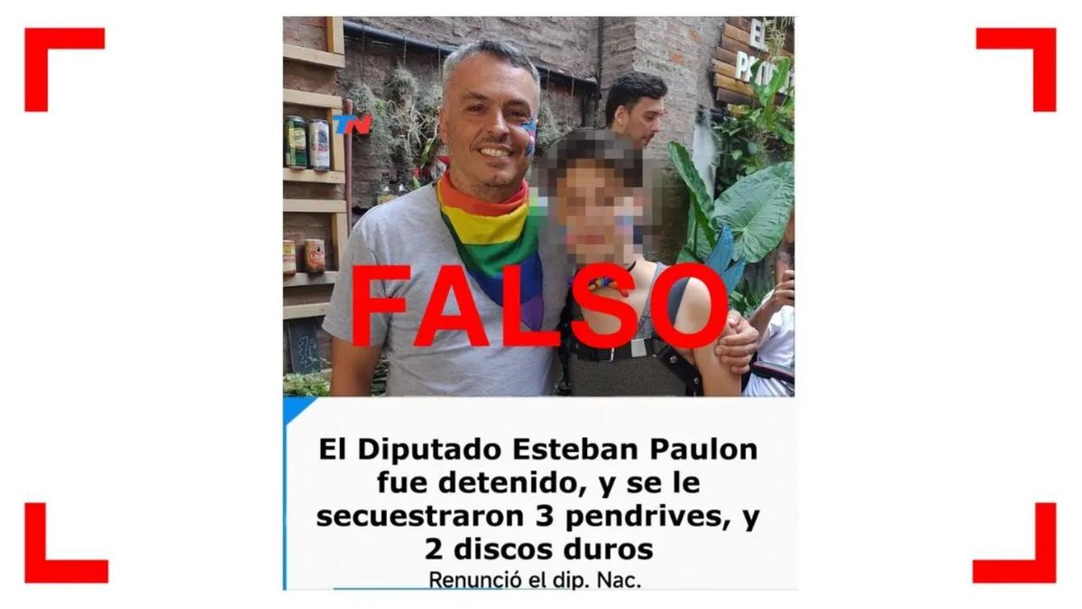 La desinformación fue compartida por el usuario de X @ElTrumpista, uno de los tuiteros favoritos del presidente Javier Milei.