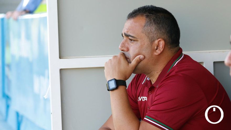 Partido disputado entre el CD Coria y el Córdoba CF