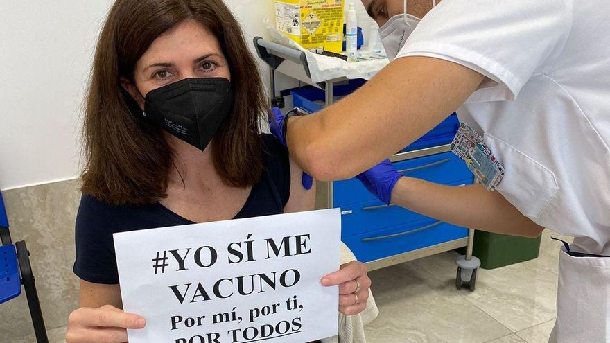 Campaña de vacunación contra la COVID del Gobierno de Canarias.