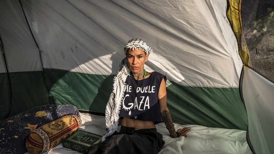 Mi Hoa Lee, la cineasta en huelga de hambre por Gaza: “No os preocupéis por mí, no me caen bombas encima”