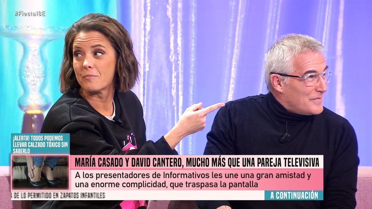 Casado y Cantero se reencontraron en 'Fiesta' con un tertuliano fan: "Nos visitó en TVE con 10 años"