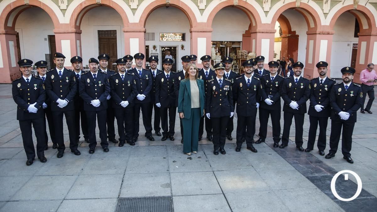 Acto de la Policía Nacional para celebrar su patrón, los Santos Ángeles Custodios