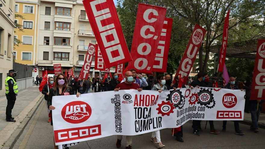 Manifestación en Cuenca