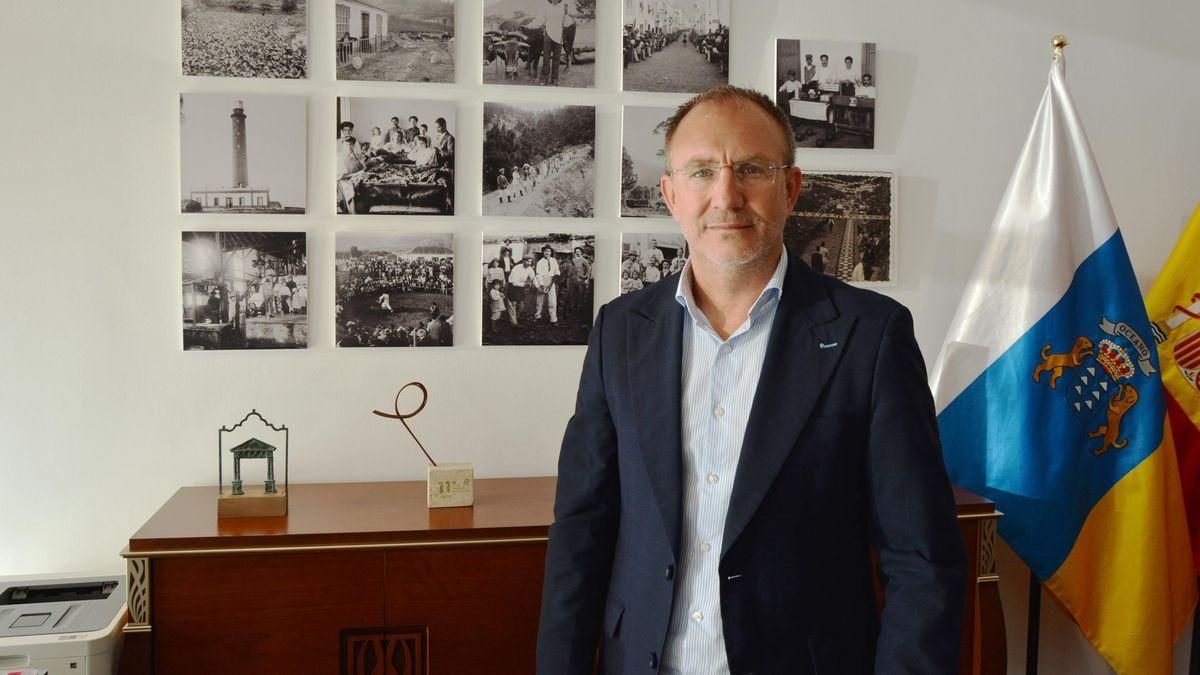 Sergio Rodríguez, presidente del Cabildo de La Palma.