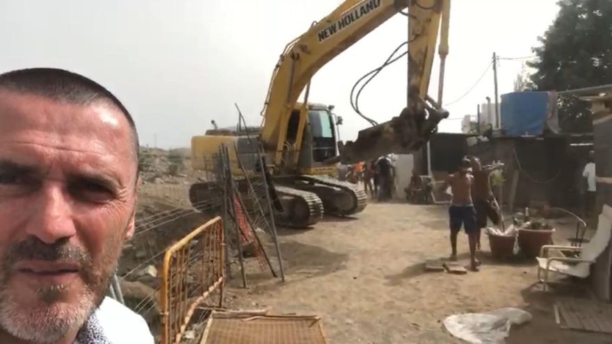 Esta es la situación de los vecinos a los que la empresa Desokupa expulsó de sus chabolas en Tauro