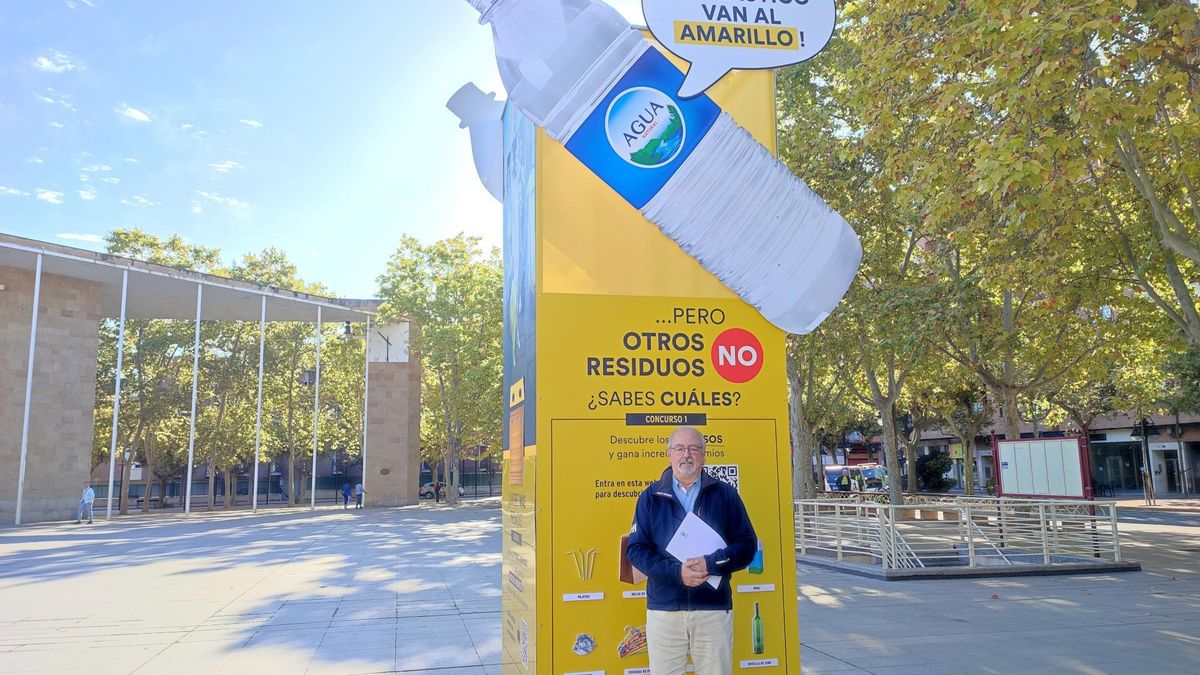 Aprende a reciclar en el contenedor amarillo y gana abonos para los festivales de Calahorra
