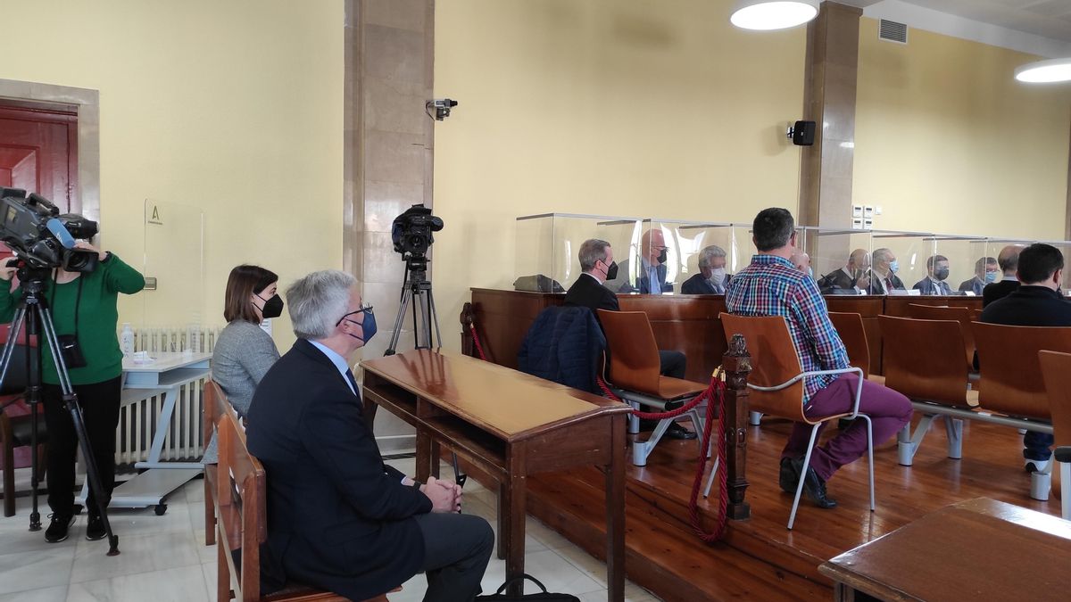 José Enrque Fernández de Moya durante el juicio