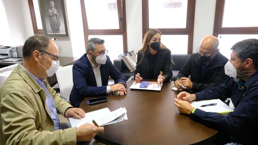 Medio Ambiente, Gobierno de Canarias y Reserva de la Biosfera coordinan acciones para la reconstrucción de La Palma