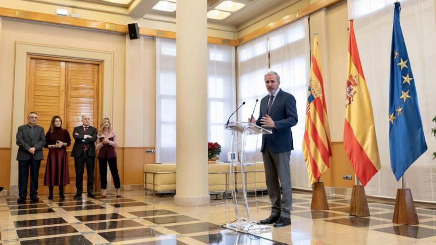 Azcón avanza un cambio "histórico" en la economía de Aragón con la gigafactoría y un impacto "extraordinario" en empleo