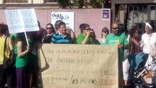 Concentración de docentes interinos en Toledo
