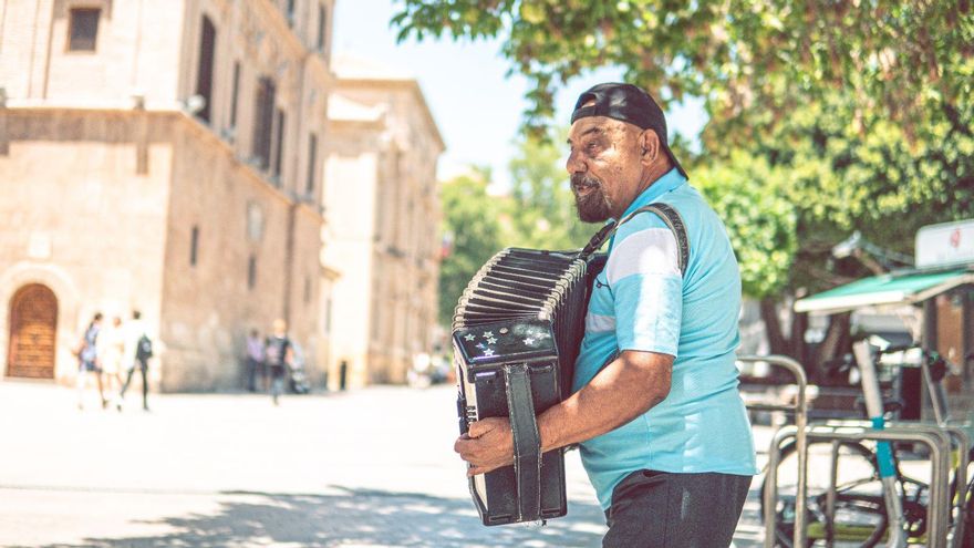 Metodi Kirilov en la plaza de Santo Domingo de Murcia | Jota López