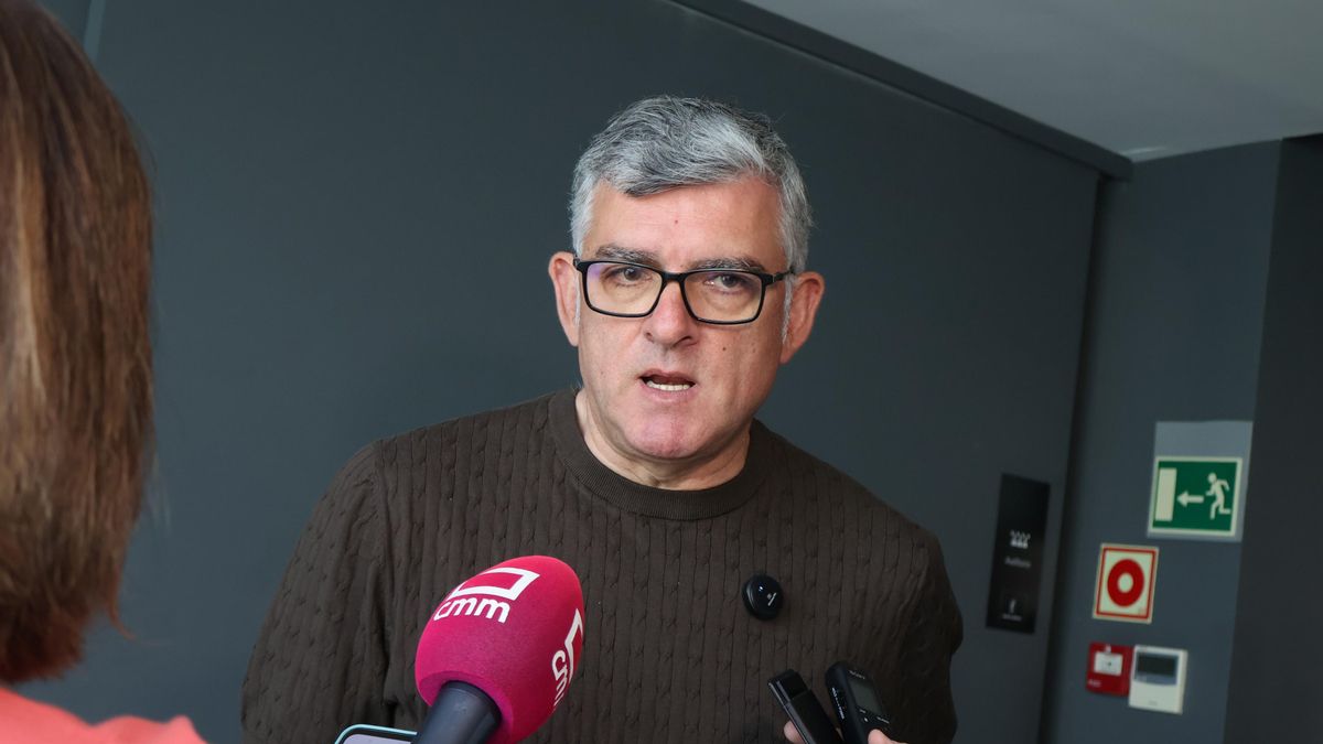 El presidente del Grupo Parlamentario Socialista en las Cortes de Castilla-La Mancha, Ángel Tomás Godoy.