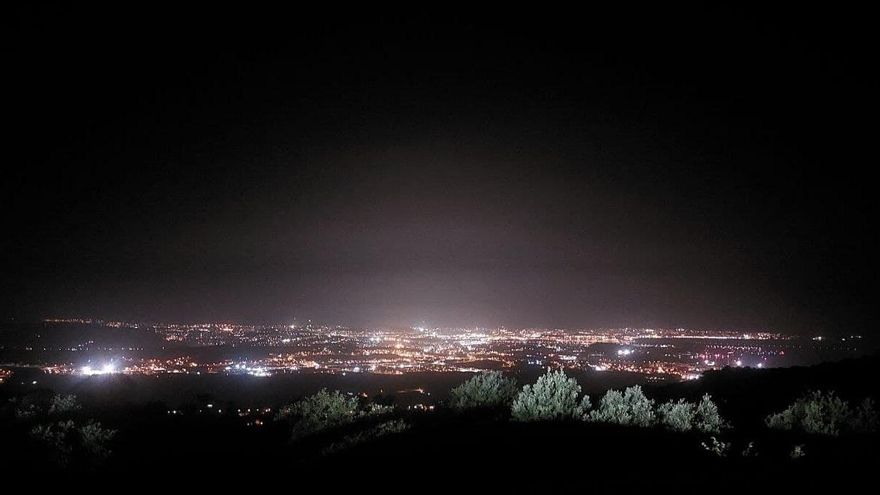 Vista de Santander desde el Mirador de Rubí.