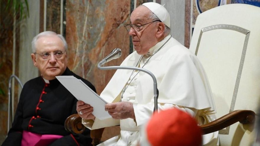 Pese al desaire del Gobierno, el papa Francisco encabezó el acto por el aniversario del tratado de paz con Chile