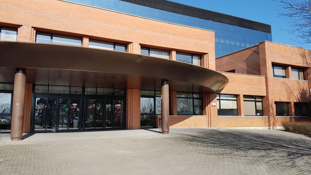 Exterior del Hospital Sierrallana de Torrelavega.
