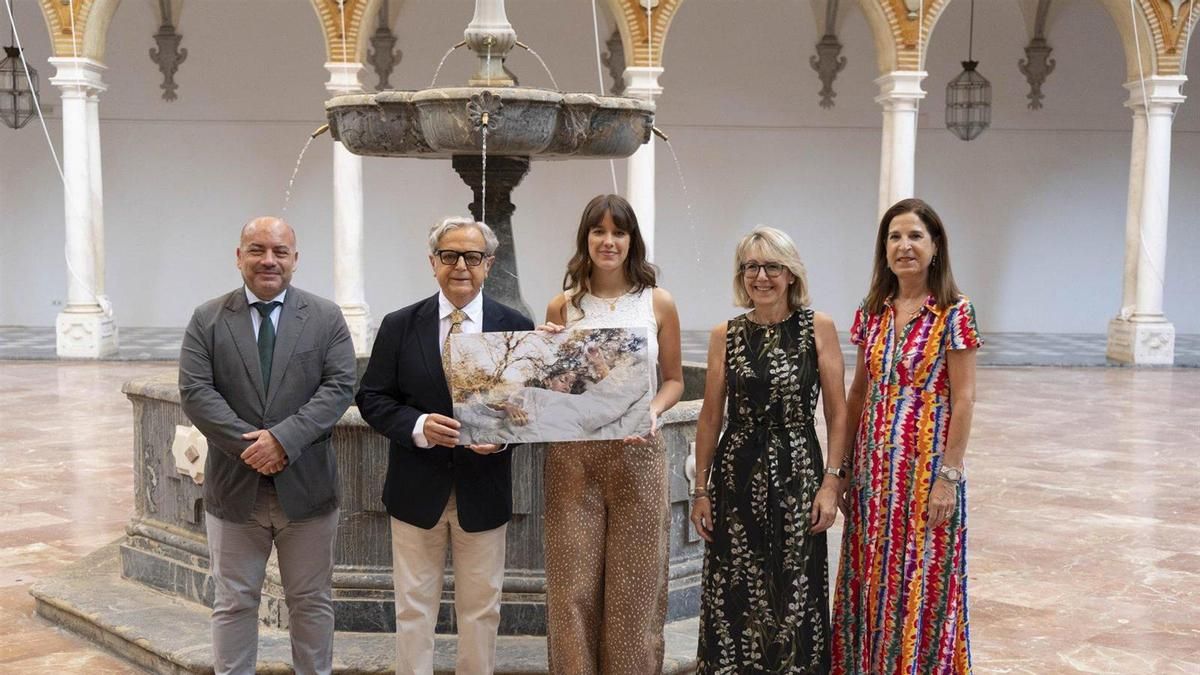 La Diputación recepciona la obra ganadora del Premio Especial Fundación Botí 2026, de la joven artista cordobesa Ana López