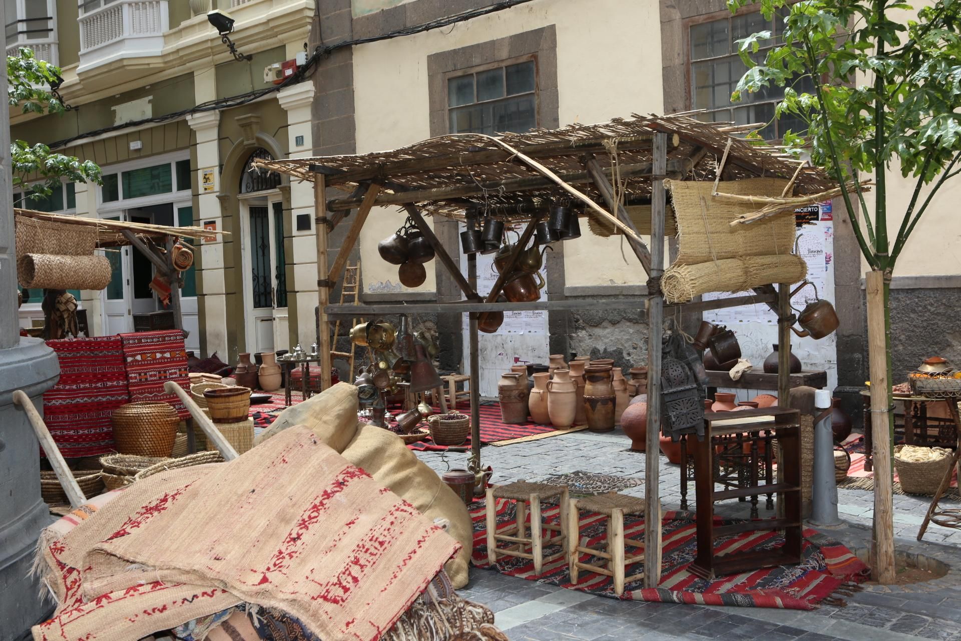 La capital grancanaria se convierte en Casablanca para el rodaje de 'Allied' (Alejandro Ramos)