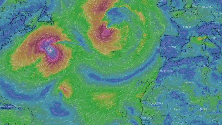 Situación de Danielle prevista para el próximo domingo, 11 de septimbre
