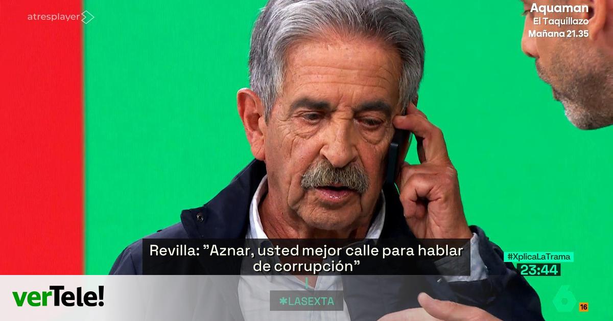 El susto de Revilla en  laSexta Xplica  por una llamada de su abogado en directo:  Me tranquiliza que no me esté viendo 