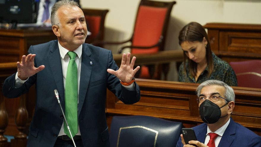 Ángel Víctor Torres: "No queremos prospecciones petrolíferas ni en Canarias ni en Marruecos"