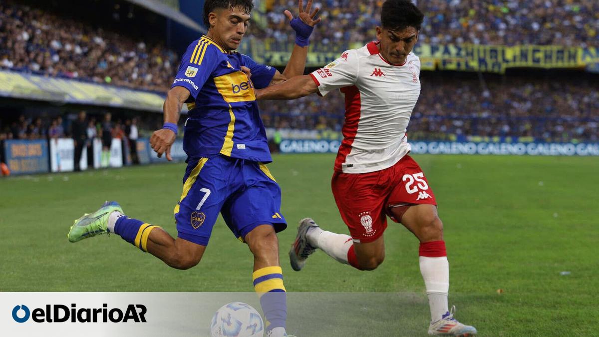 Boca le ganó a Huracán y obtuvo su primer triunfo en el Torneo Apertura ...