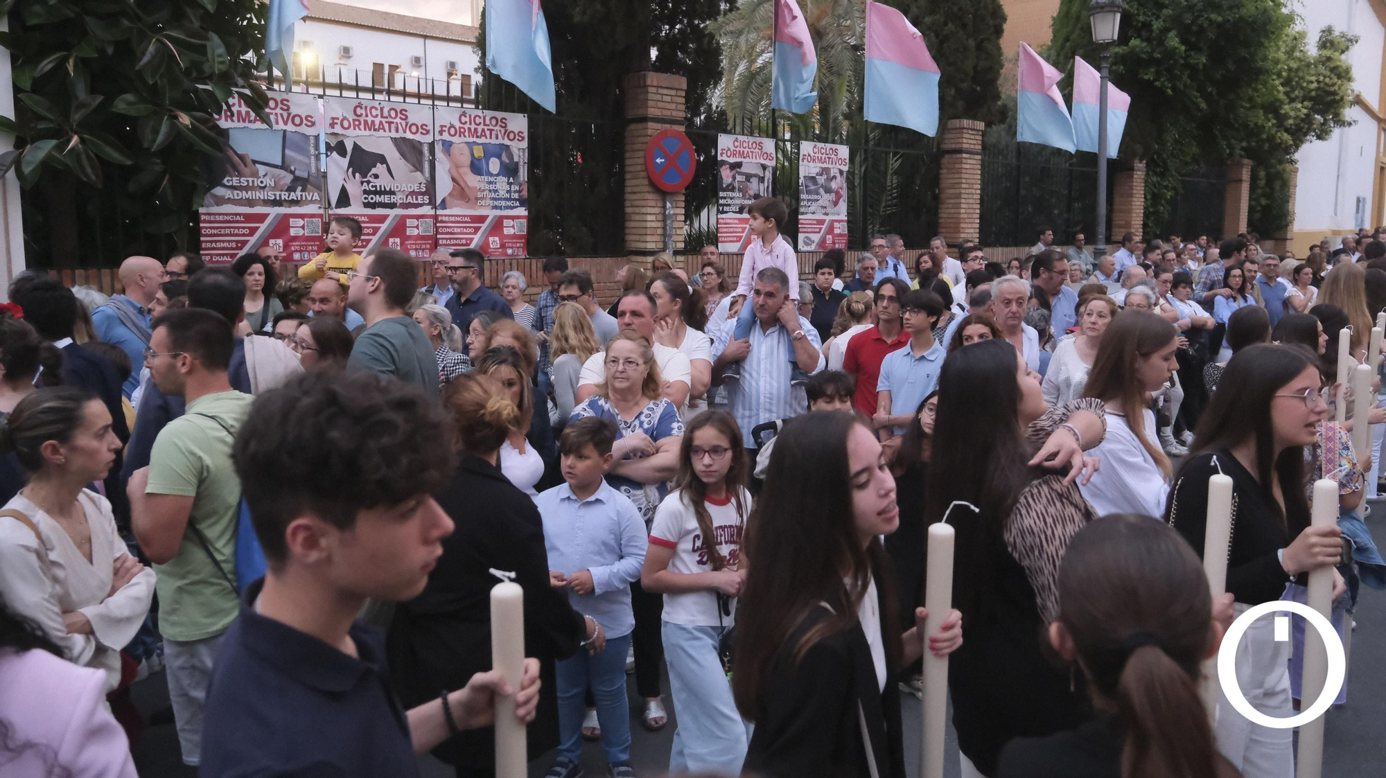 Procesión de María Auxiliadora en Córdoba.